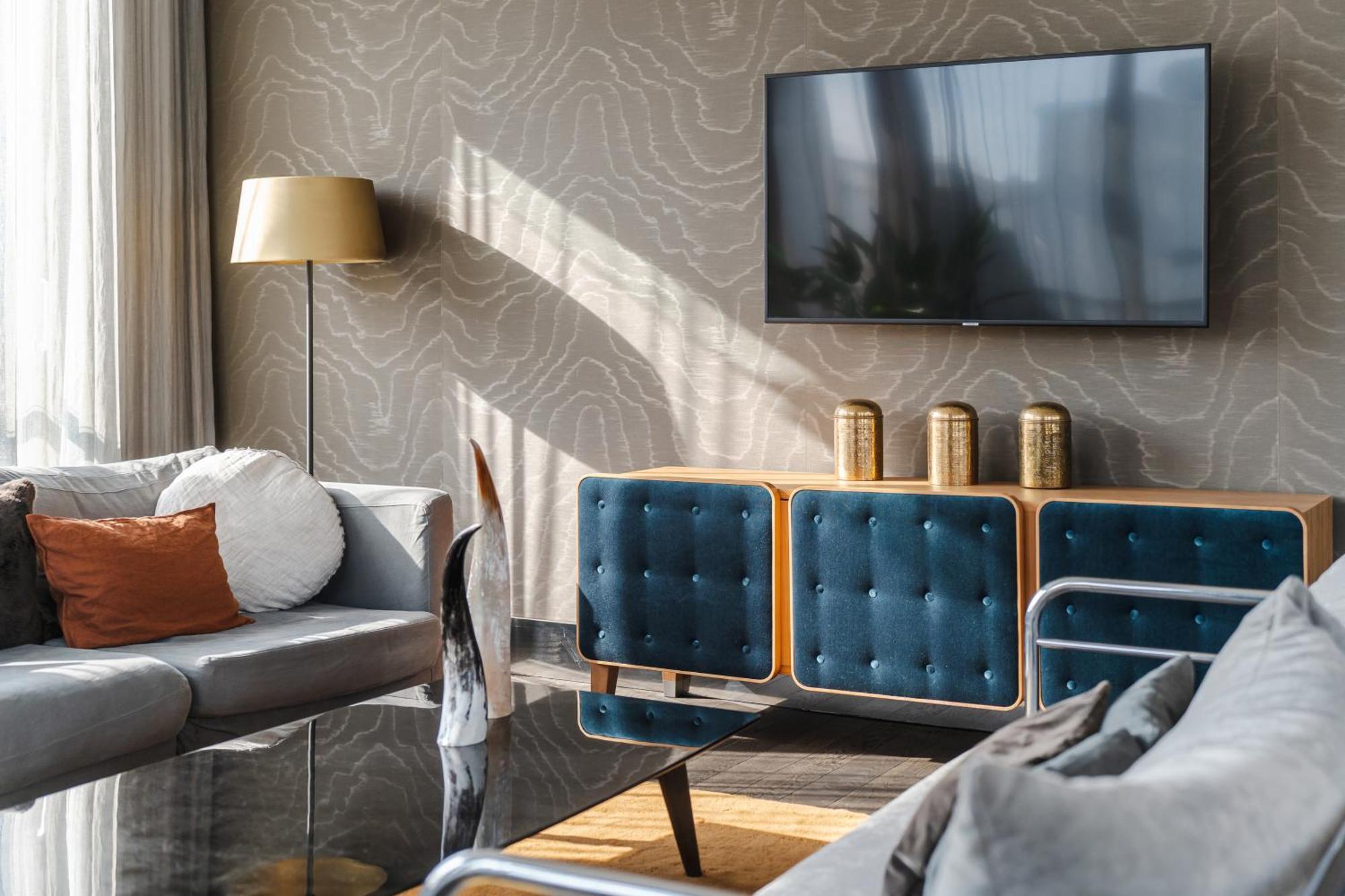 فندق إتش 15 البوتيكي وارسو المظهر الخارجي الصورة A room at the hotel